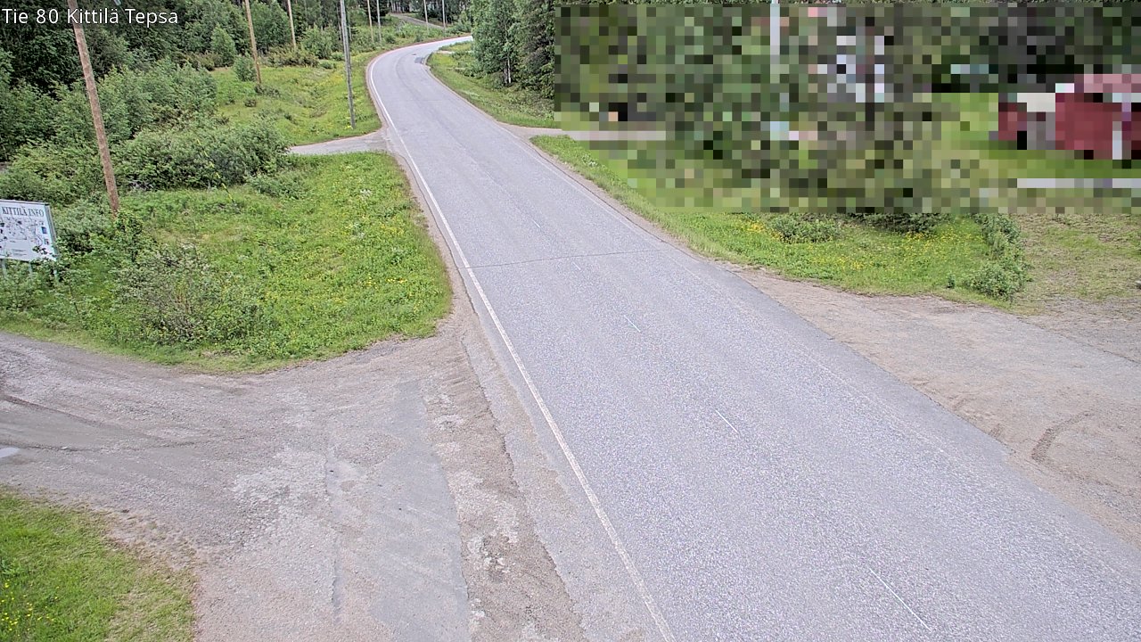 Kelikamerat Kuva Tie 80 Kittilä, Tepsa, Kittilä, Lappi