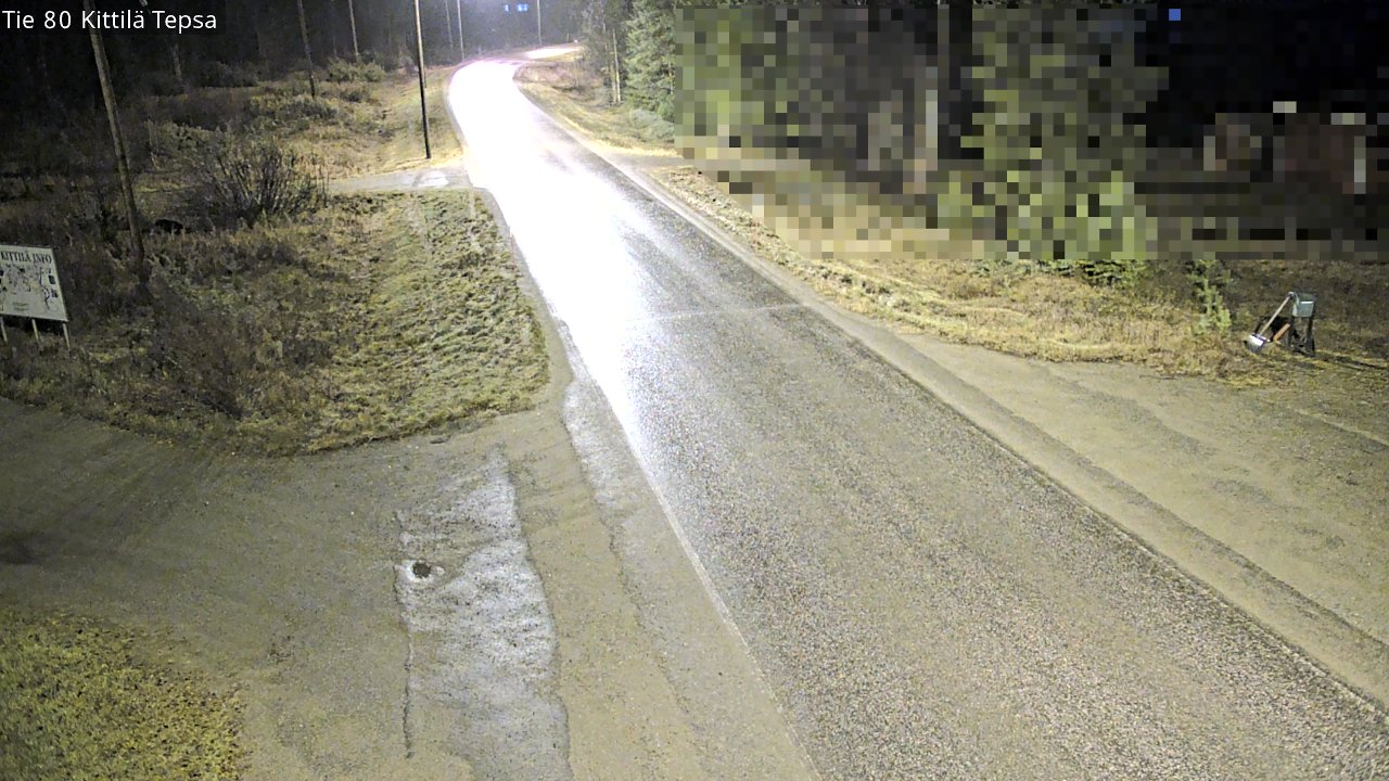 Kelikamerat Kuva Tie 80 Kittilä, Tepsa, Kittilä, Lappi