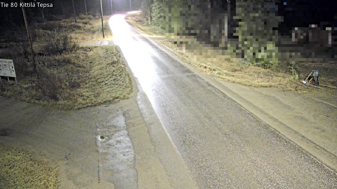 Kelikamerat Kuva Tie 80 Kittilä, Tepsa, Kittilä, Lappi