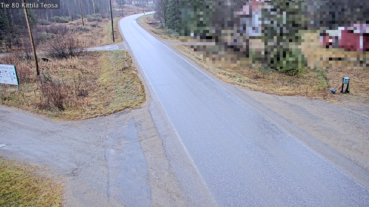 Kelikamerat Kuva Tie 80 Kittilä, Tepsa, Kittilä, Lappi