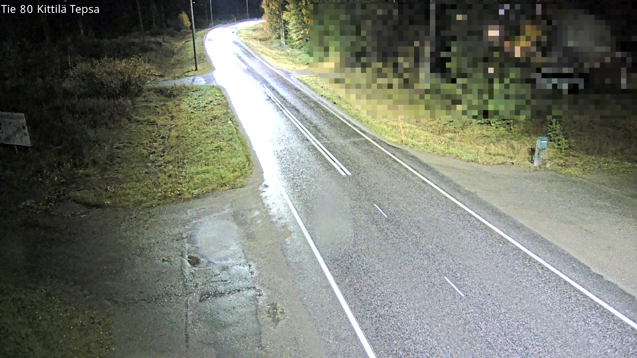 Kelikamerat Kuva Tie 80 Kittilä, Tepsa, Kittilä, Lappi