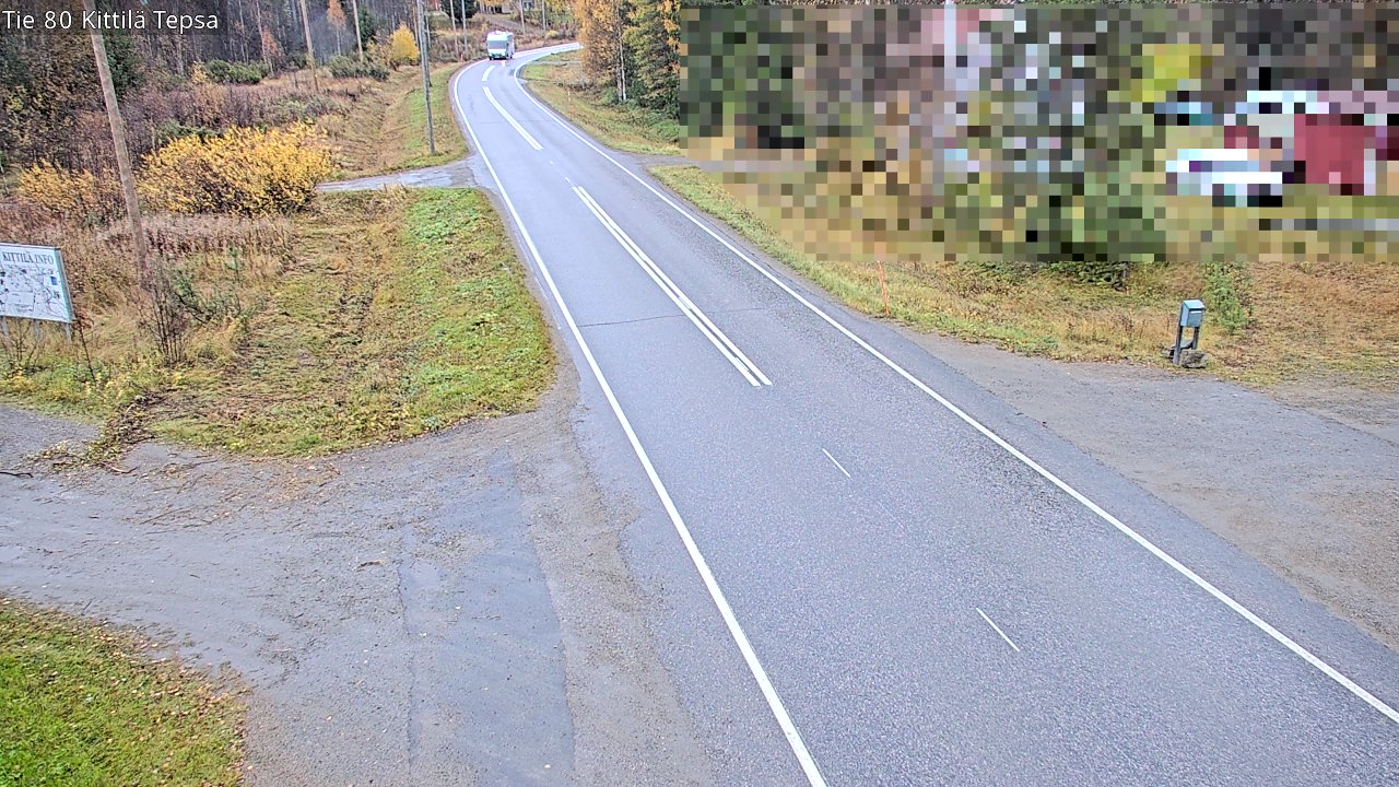 Kelikamerat Kuva Tie 80 Kittilä, Tepsa, Kittilä, Lappi