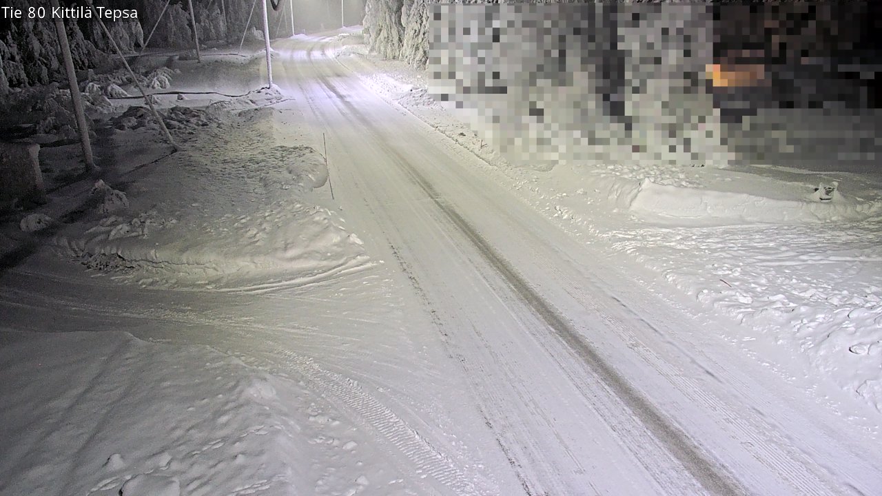 Kelikamerat Kuva Tie 80 Kittilä, Tepsa, Kittilä, Lappi