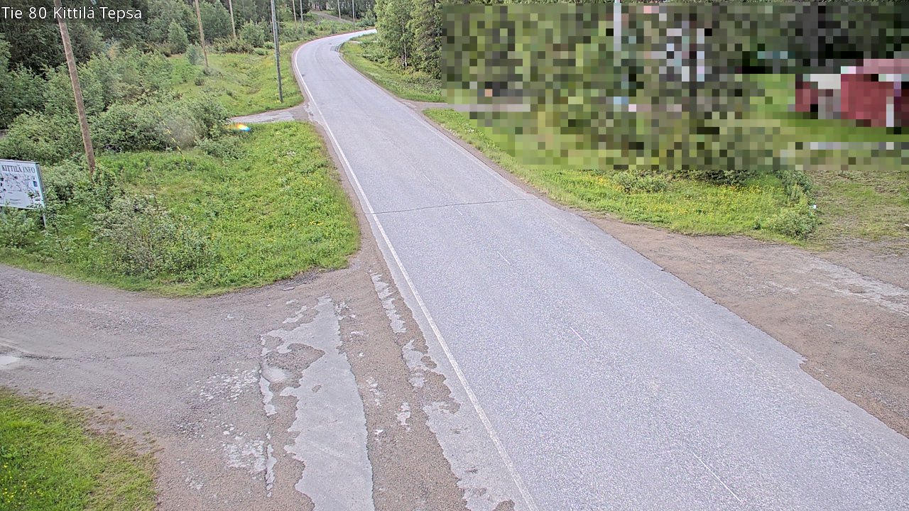 Kelikamerat Kuva Tie 80 Kittilä, Tepsa, Kittilä, Lappi
