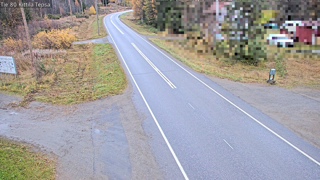 Kelikamerat Kuva Tie 80 Kittilä, Tepsa, Kittilä, Lappi
