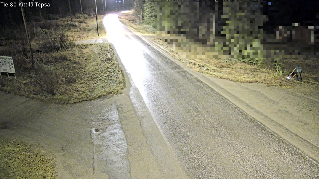 Kelikamerat Kuva Tie 80 Kittilä, Tepsa, Kittilä, Lappi