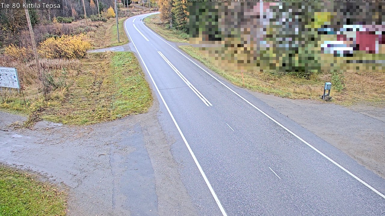Kelikamerat Kuva Tie 80 Kittilä, Tepsa, Kittilä, Lappi