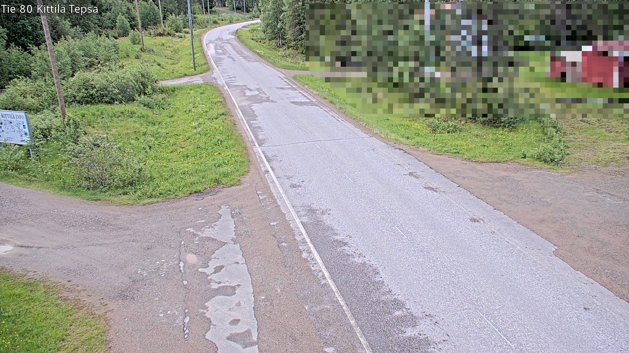 Kelikamerat Kuva Tie 80 Kittilä, Tepsa, Kittilä, Lappi