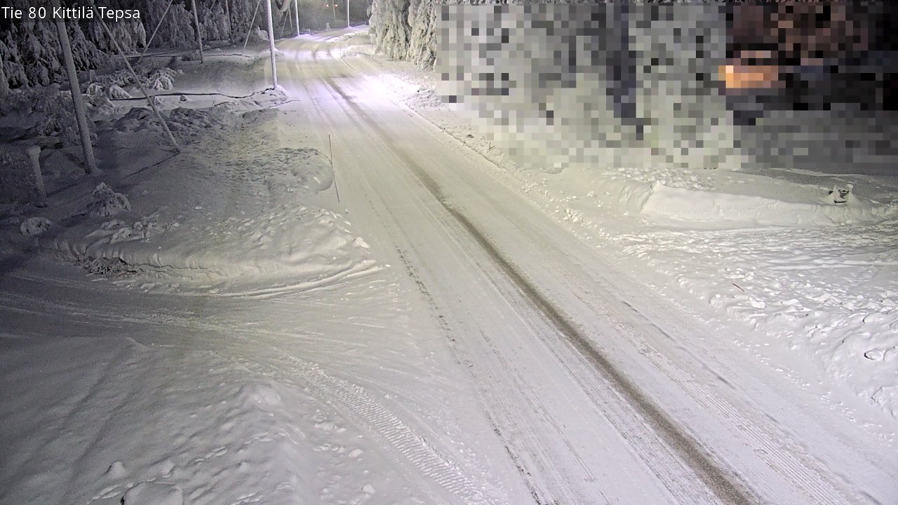 Kelikamerat Kuva Tie 80 Kittilä, Tepsa, Kittilä, Lappi