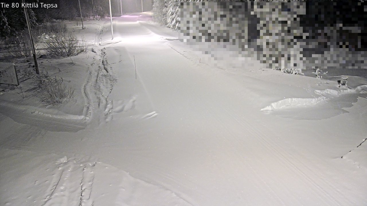 Kelikamerat Kuva Tie 80 Kittilä, Tepsa, Kittilä, Lappi