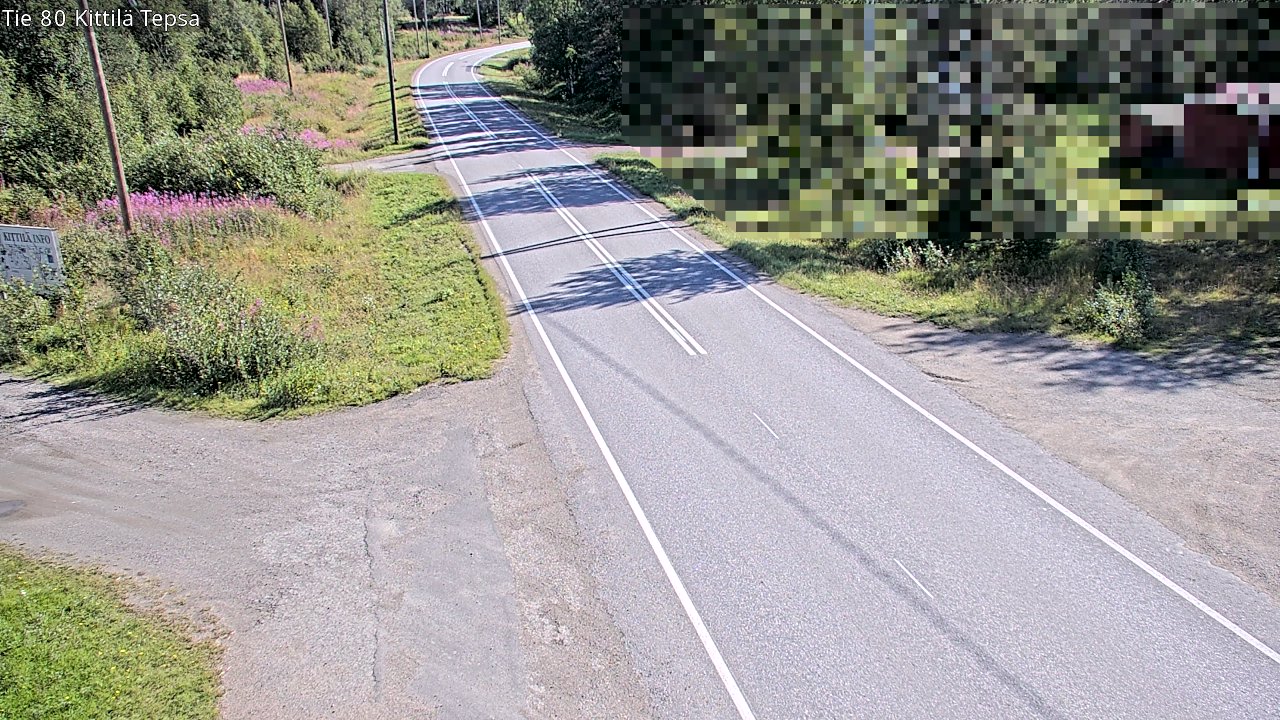 Kelikamerat Kuva Tie 80 Kittilä, Tepsa, Kittilä, Lappi