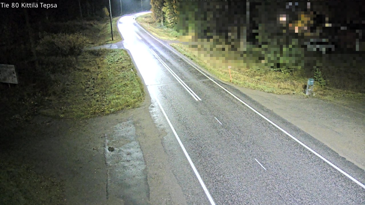 Kelikamerat Kuva Tie 80 Kittilä, Tepsa, Kittilä, Lappi
