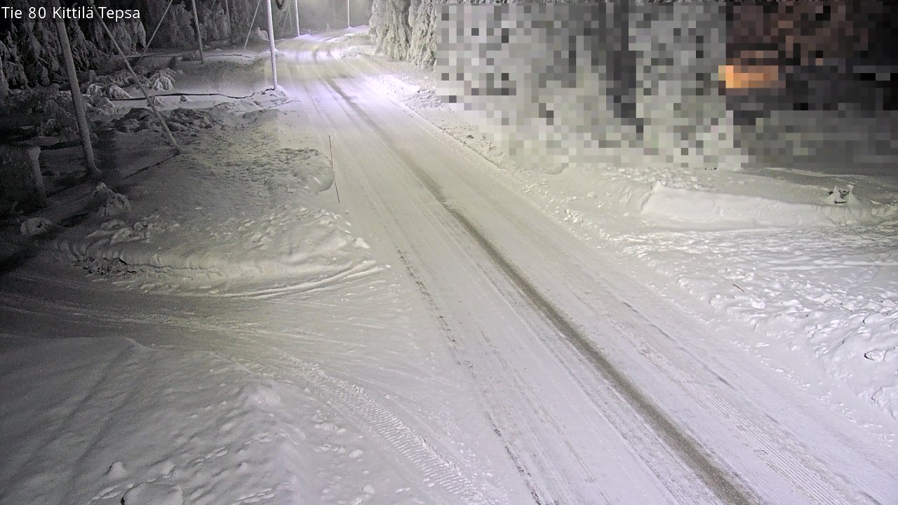 Kelikamerat Kuva Tie 80 Kittilä, Tepsa, Kittilä, Lappi