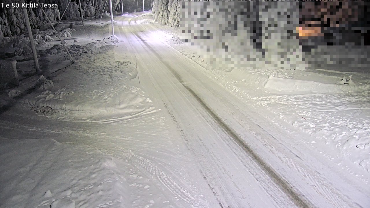Kelikamerat Kuva Tie 80 Kittilä, Tepsa, Kittilä, Lappi