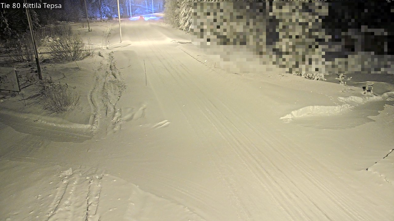 Kelikamerat Kuva Tie 80 Kittilä, Tepsa, Kittilä, Lappi