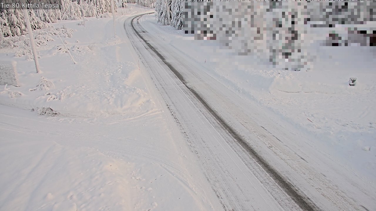 Kelikamerat Kuva Tie 80 Kittilä, Tepsa, Kittilä, Lappi