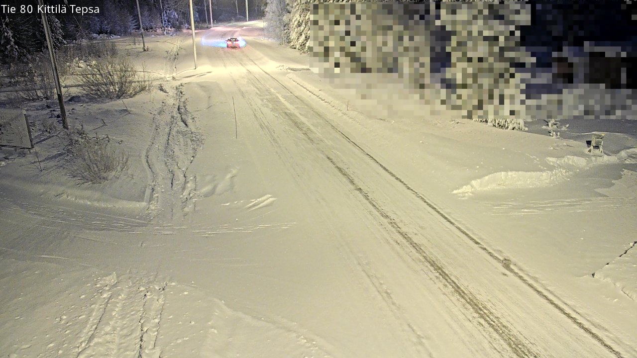 Kelikamerat Kuva Tie 80 Kittilä, Tepsa, Kittilä, Lappi