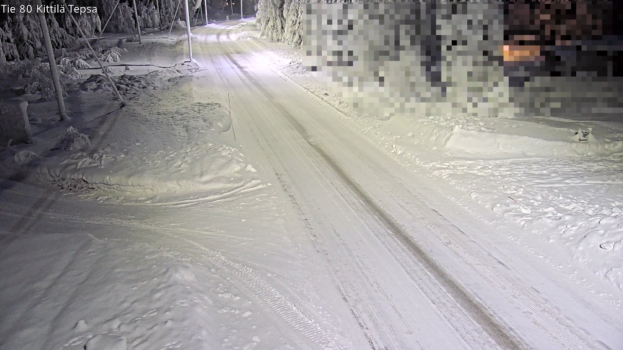 Kelikamerat Kuva Tie 80 Kittilä, Tepsa, Kittilä, Lappi