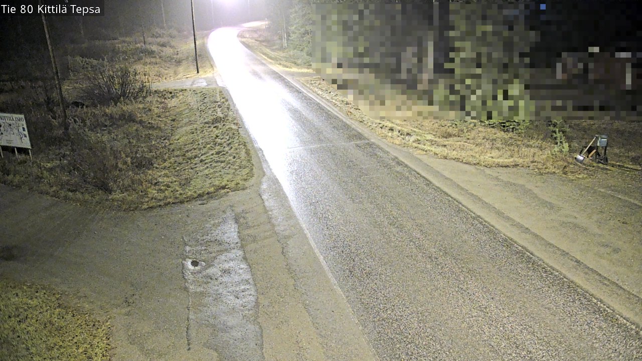 Kelikamerat Kuva Tie 80 Kittilä, Tepsa, Kittilä, Lappi