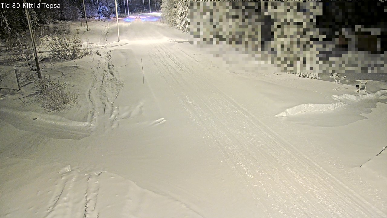 Kelikamerat Kuva Tie 80 Kittilä, Tepsa, Kittilä, Lappi