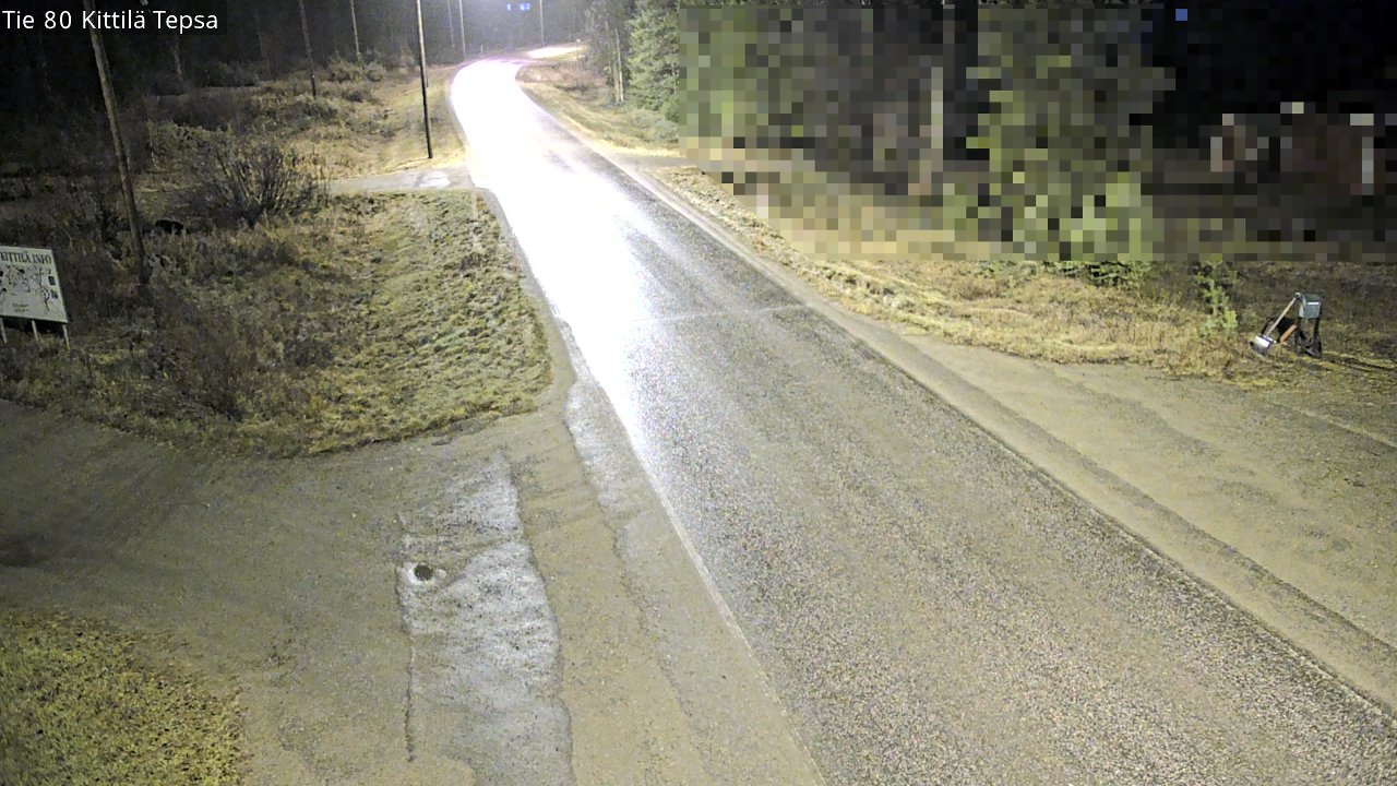 Kelikamerat Kuva Tie 80 Kittilä, Tepsa, Kittilä, Lappi