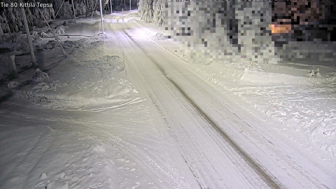 Kelikamerat Kuva Tie 80 Kittilä, Tepsa, Kittilä, Lappi