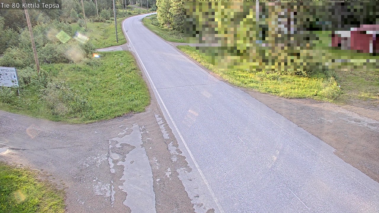 Kelikamerat Kuva Tie 80 Kittilä, Tepsa, Kittilä, Lappi