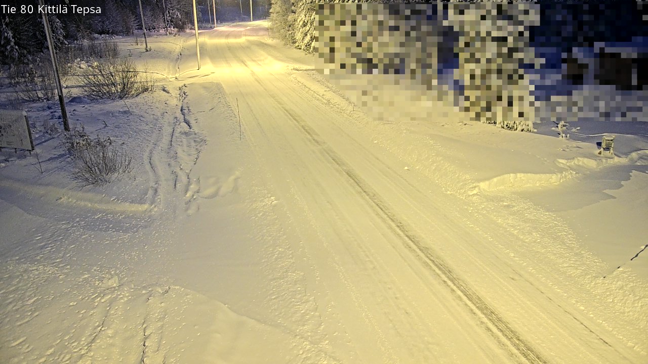 Kelikamerat Kuva Tie 80 Kittilä, Tepsa, Kittilä, Lappi