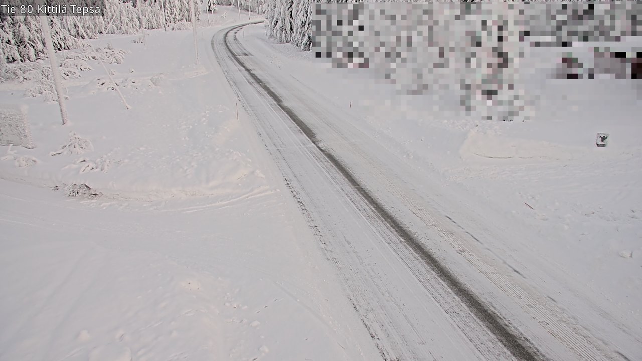 Kelikamerat Kuva Tie 80 Kittilä, Tepsa, Kittilä, Lappi