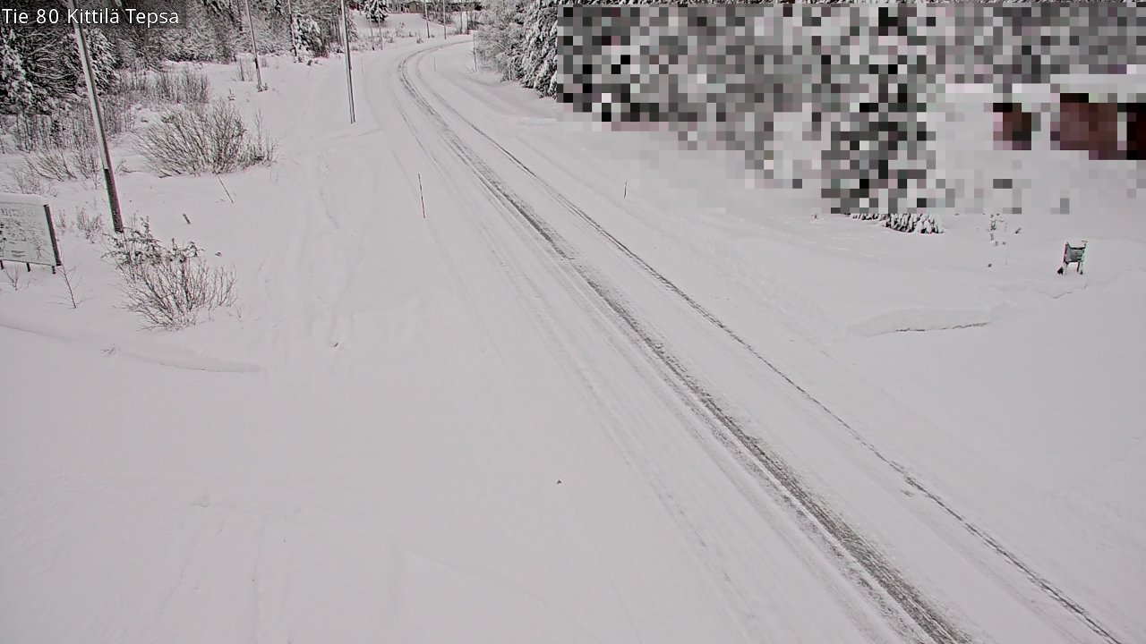 Kelikamerat Kuva Tie 80 Kittilä, Tepsa, Kittilä, Lappi