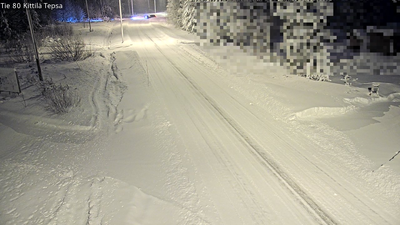 Kelikamerat Kuva Tie 80 Kittilä, Tepsa, Kittilä, Lappi