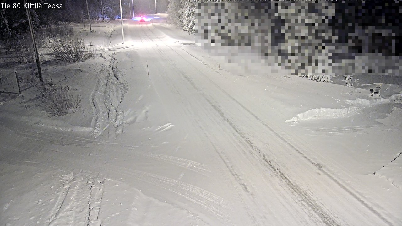 Kelikamerat Kuva Tie 80 Kittilä, Tepsa, Kittilä, Lappi