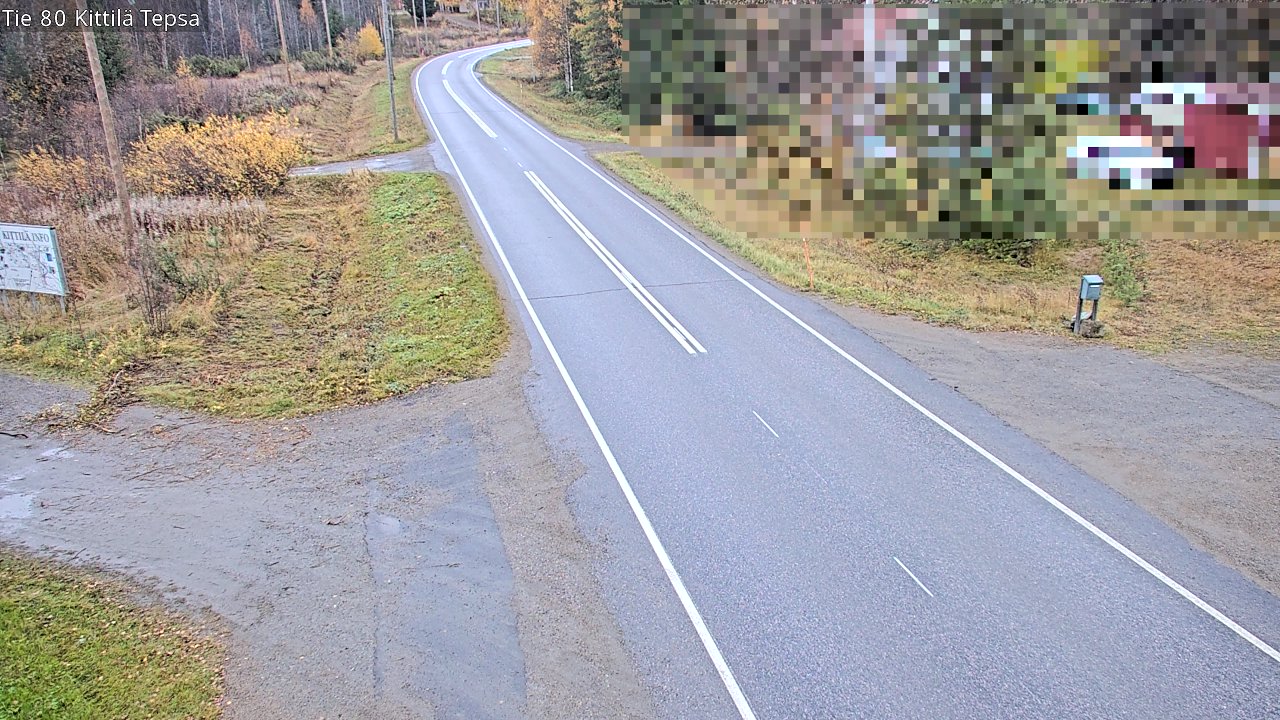 Kelikamerat Kuva Tie 80 Kittilä, Tepsa, Kittilä, Lappi