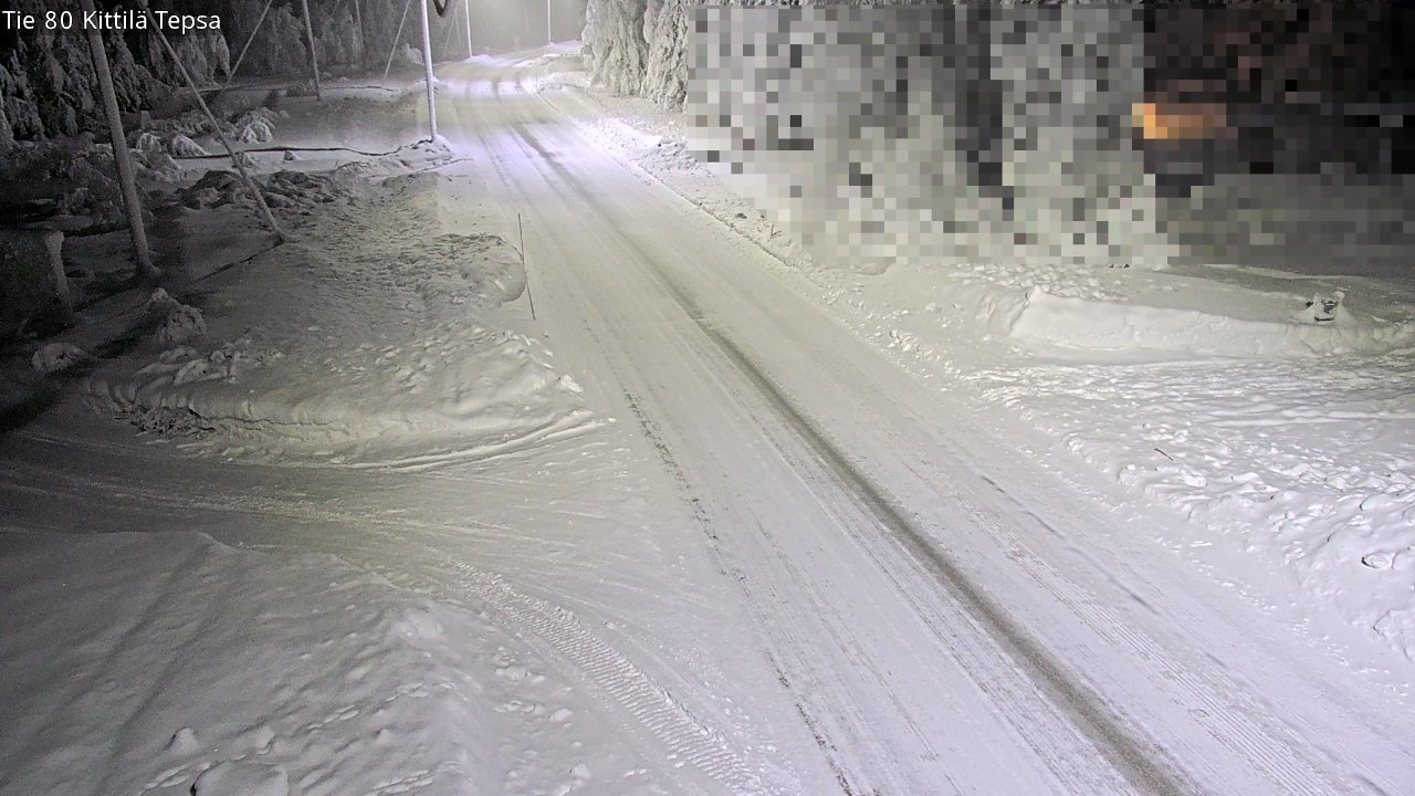 Kelikamerat Kuva Tie 80 Kittilä, Tepsa, Kittilä, Lappi