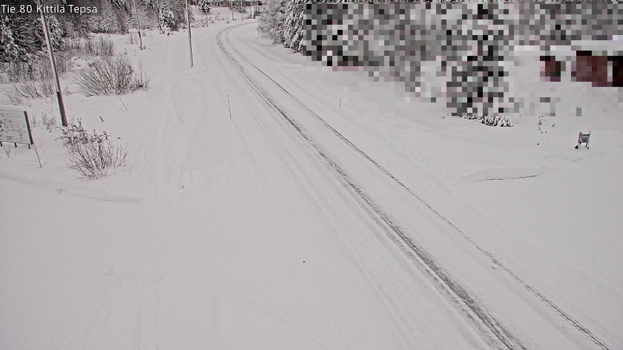 Kelikamerat Kuva Tie 80 Kittilä, Tepsa, Kittilä, Lappi