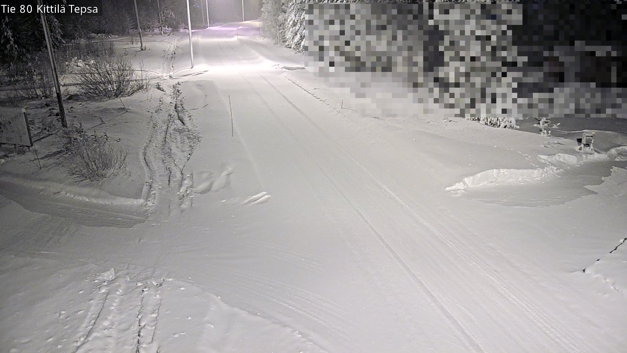 Kelikamerat Kuva Tie 80 Kittilä, Tepsa, Kittilä, Lappi