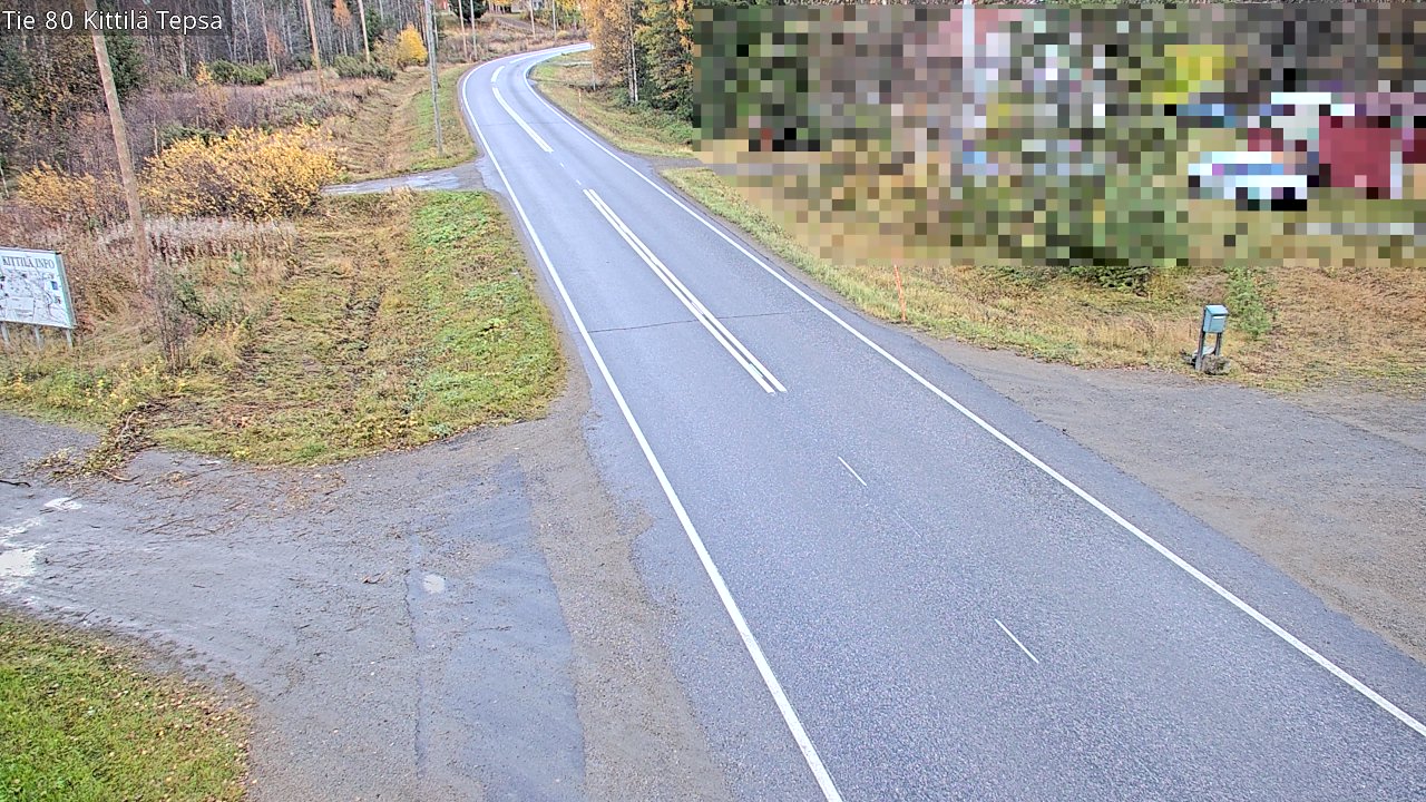 Kelikamerat Kuva Tie 80 Kittilä, Tepsa, Kittilä, Lappi