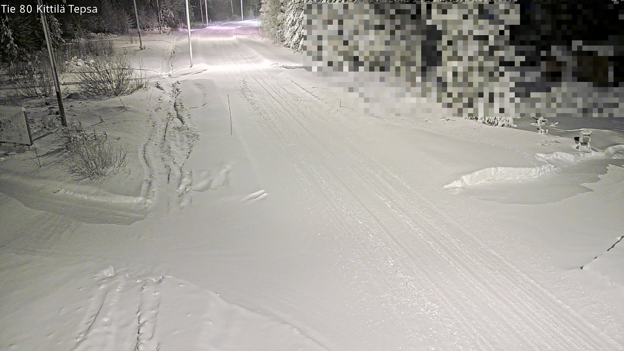 Kelikamerat Kuva Tie 80 Kittilä, Tepsa, Kittilä, Lappi