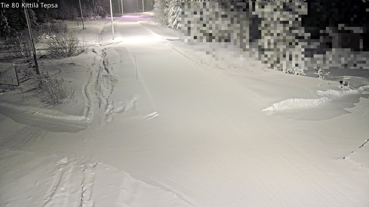 Kelikamerat Kuva Tie 80 Kittilä, Tepsa, Kittilä, Lappi