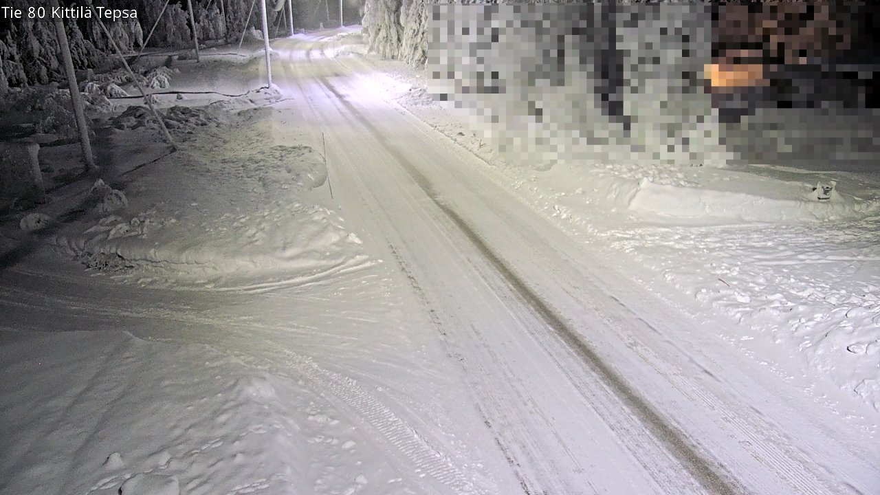 Kelikamerat Kuva Tie 80 Kittilä, Tepsa, Kittilä, Lappi