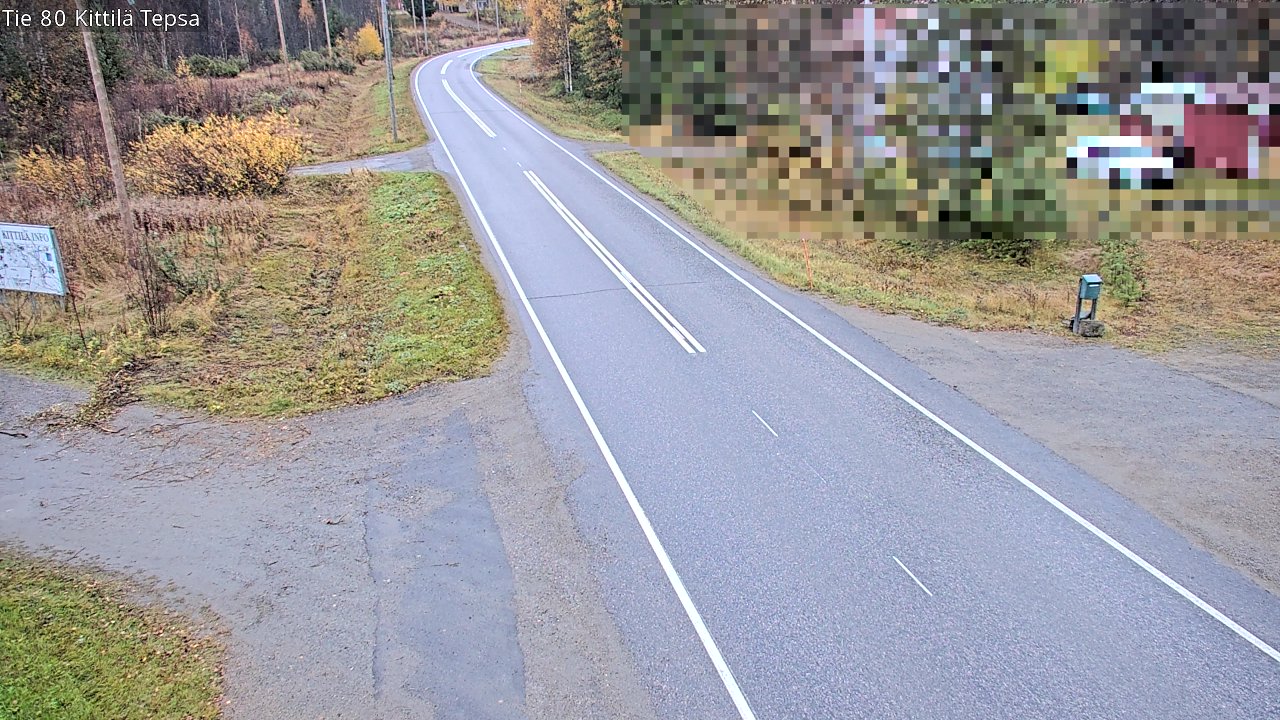 Kelikamerat Kuva Tie 80 Kittilä, Tepsa, Kittilä, Lappi