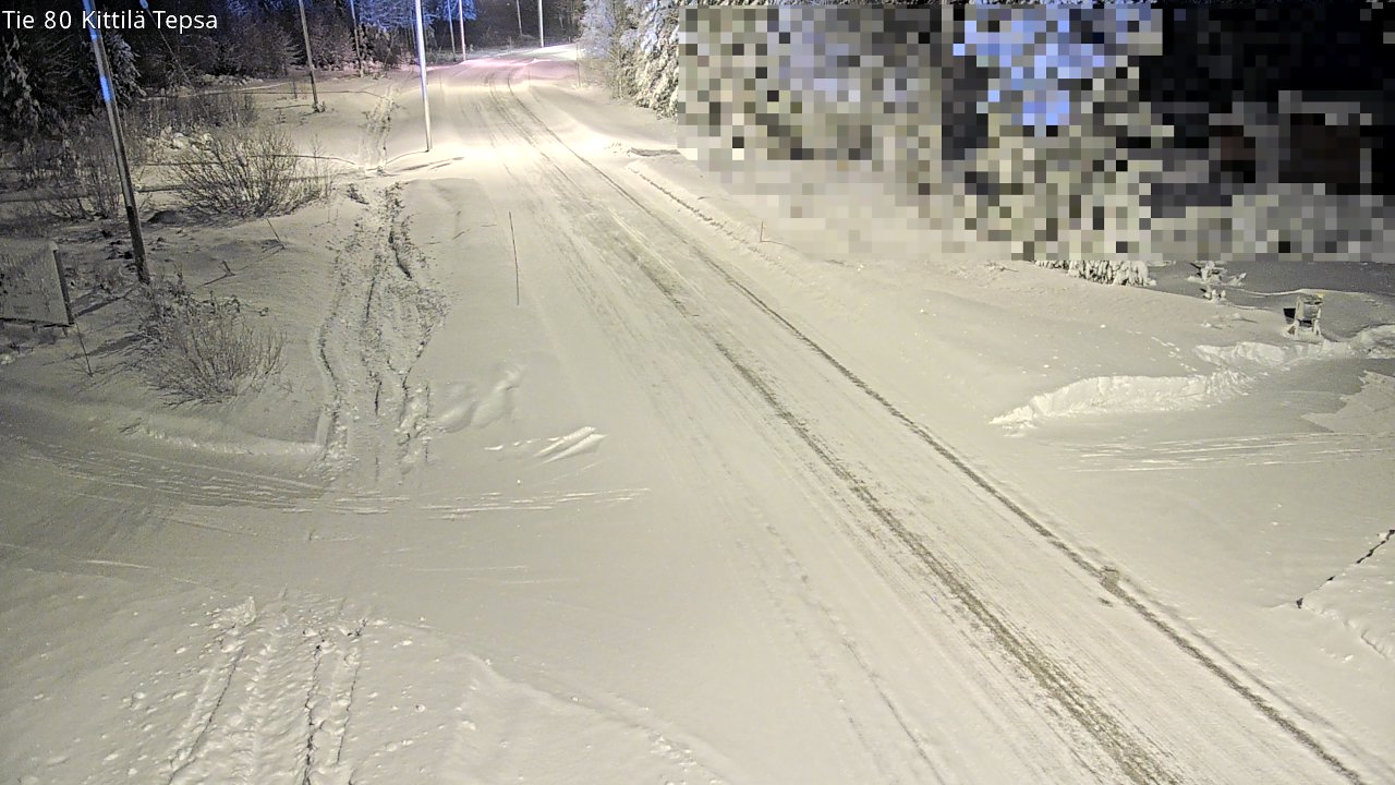 Kelikamerat Kuva Tie 80 Kittilä, Tepsa, Kittilä, Lappi