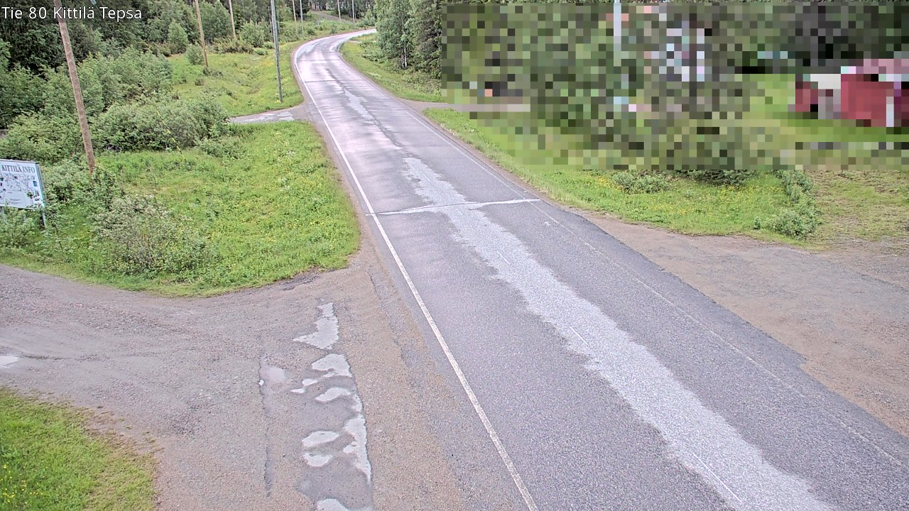 Kelikamerat Kuva Tie 80 Kittilä, Tepsa, Kittilä, Lappi