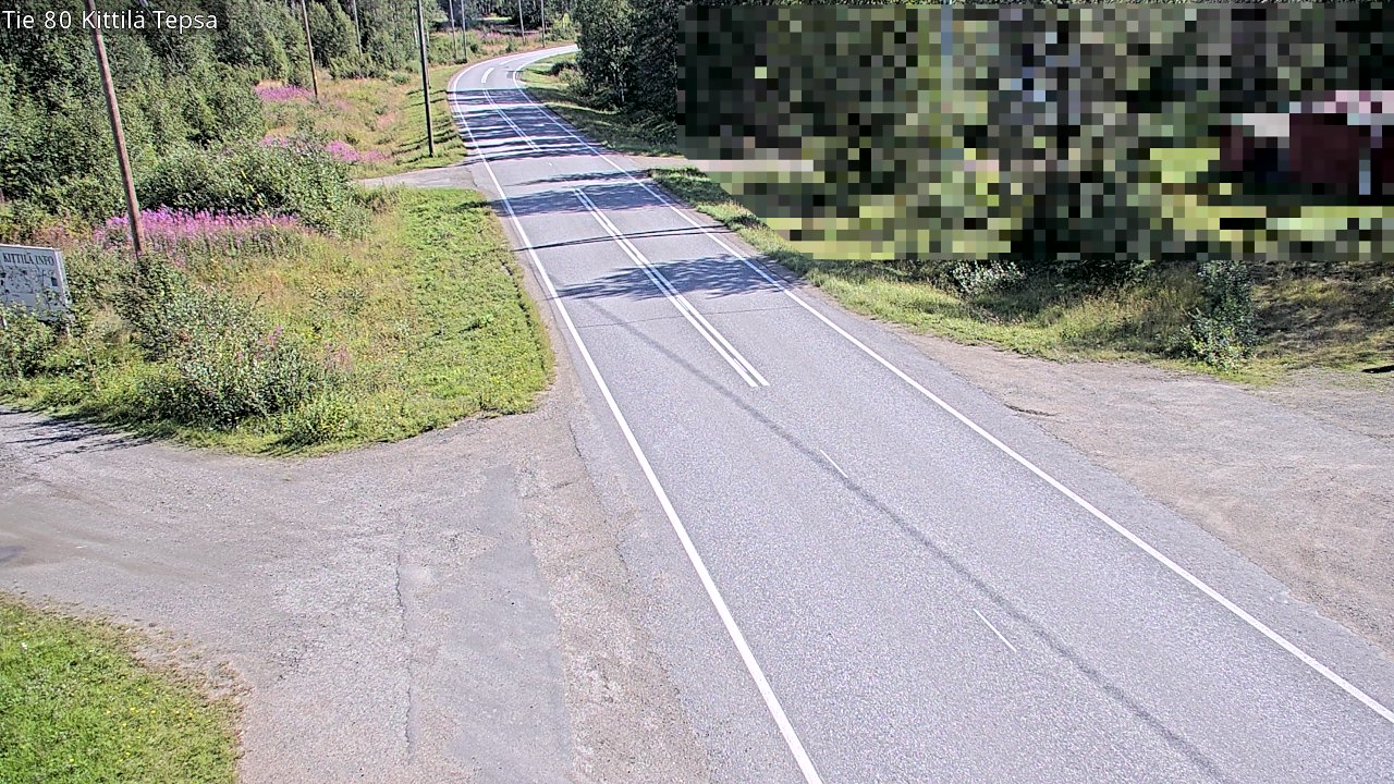 Kelikamerat Kuva Tie 80 Kittilä, Tepsa, Kittilä, Lappi