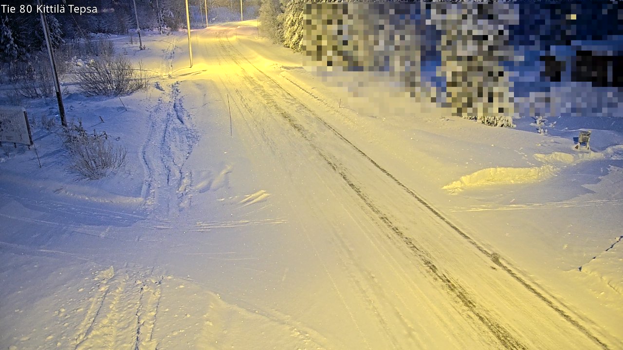 Kelikamerat Kuva Tie 80 Kittilä, Tepsa, Kittilä, Lappi