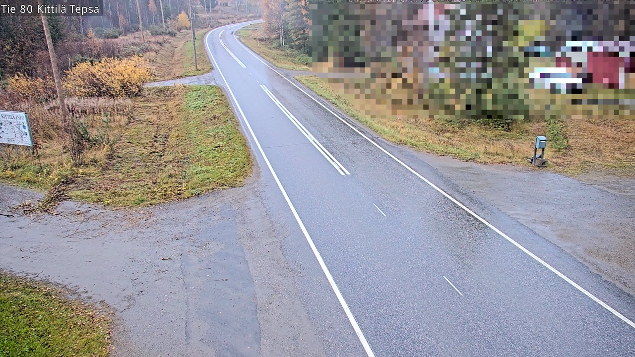 Kelikamerat Kuva Tie 80 Kittilä, Tepsa, Kittilä, Lappi