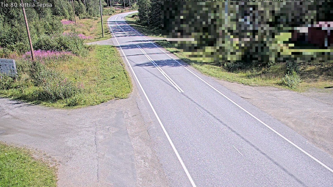 Kelikamerat Kuva Tie 80 Kittilä, Tepsa, Kittilä, Lappi