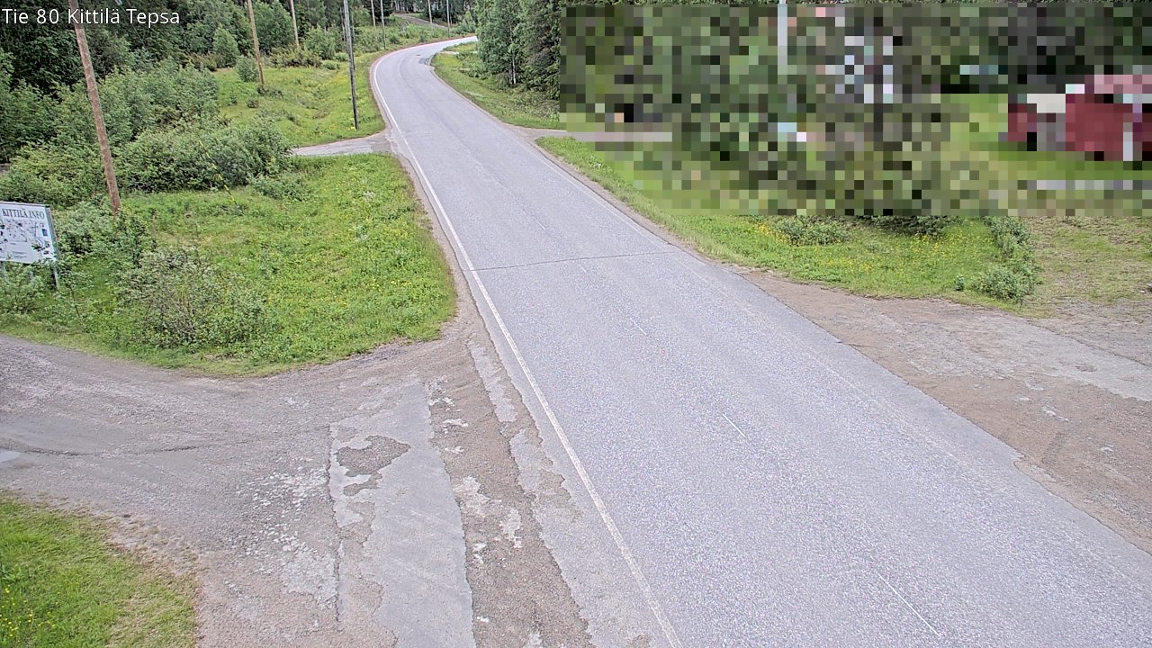 Kelikamerat Kuva Tie 80 Kittilä, Tepsa, Kittilä, Lappi
