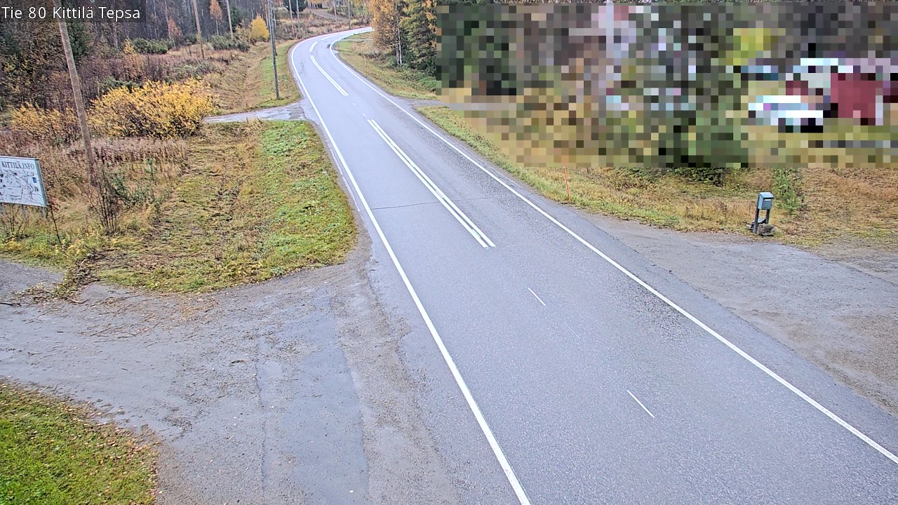 Kelikamerat Kuva Tie 80 Kittilä, Tepsa, Kittilä, Lappi