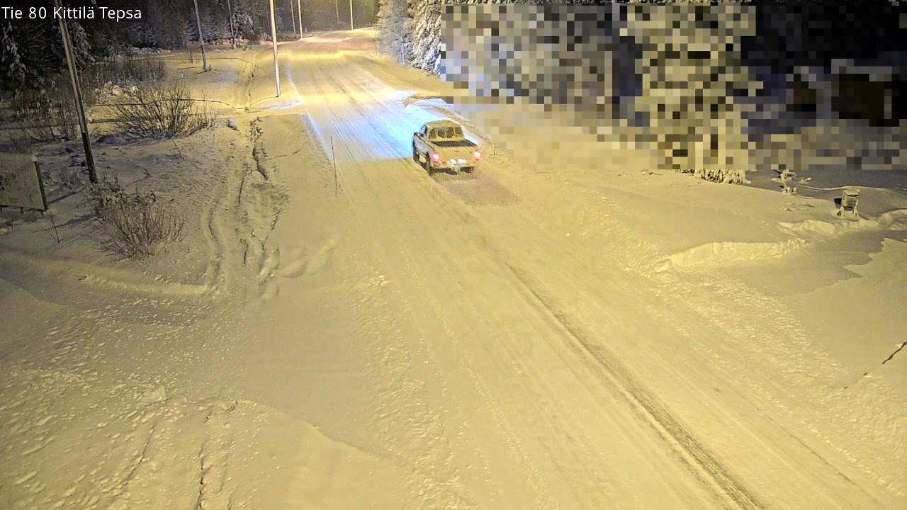 Kelikamerat Kuva Tie 80 Kittilä, Tepsa, Kittilä, Lappi